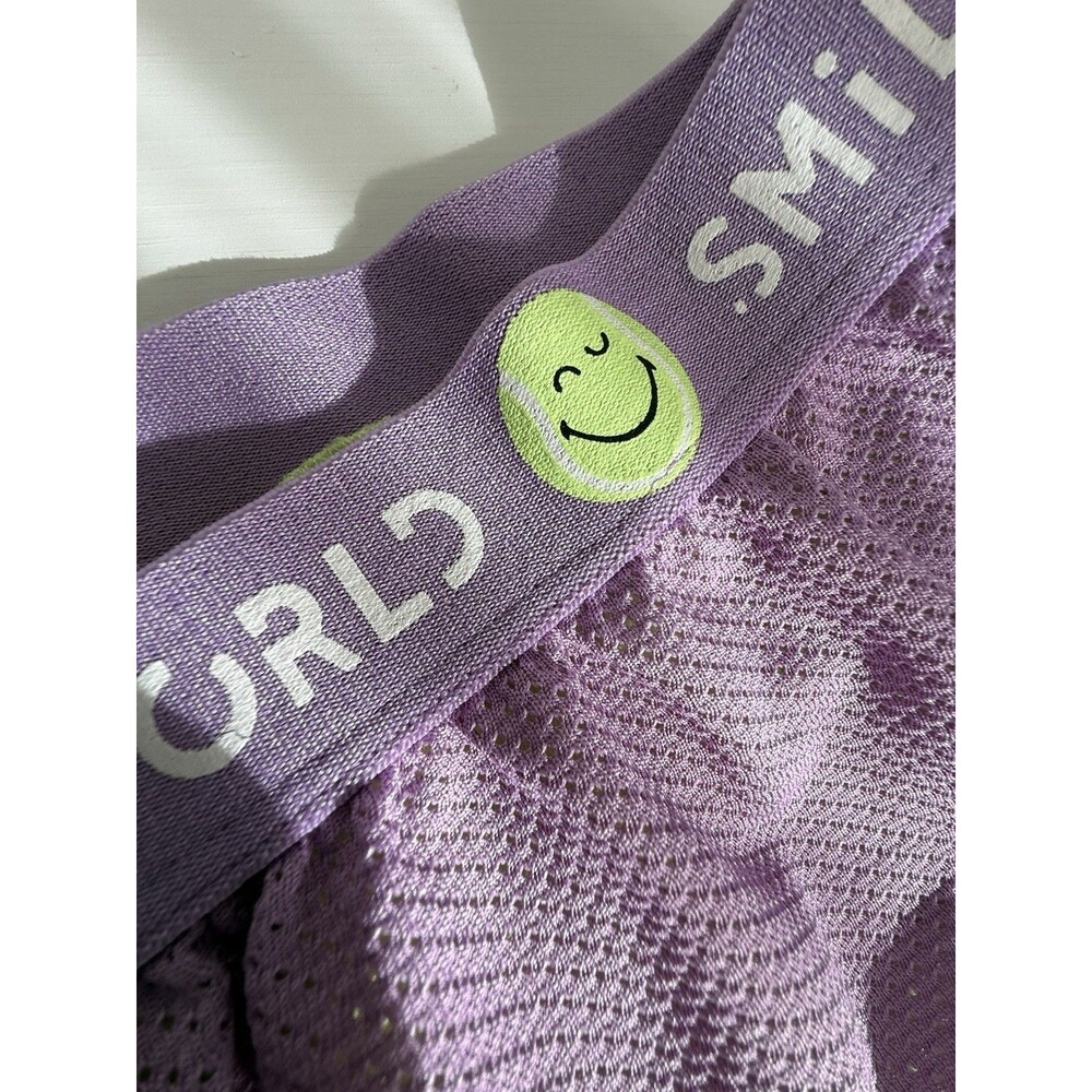 ✿ SMILEY WORLD Zara Kids Skort Purple Green Mesh Active Skirt Shorts 9–10